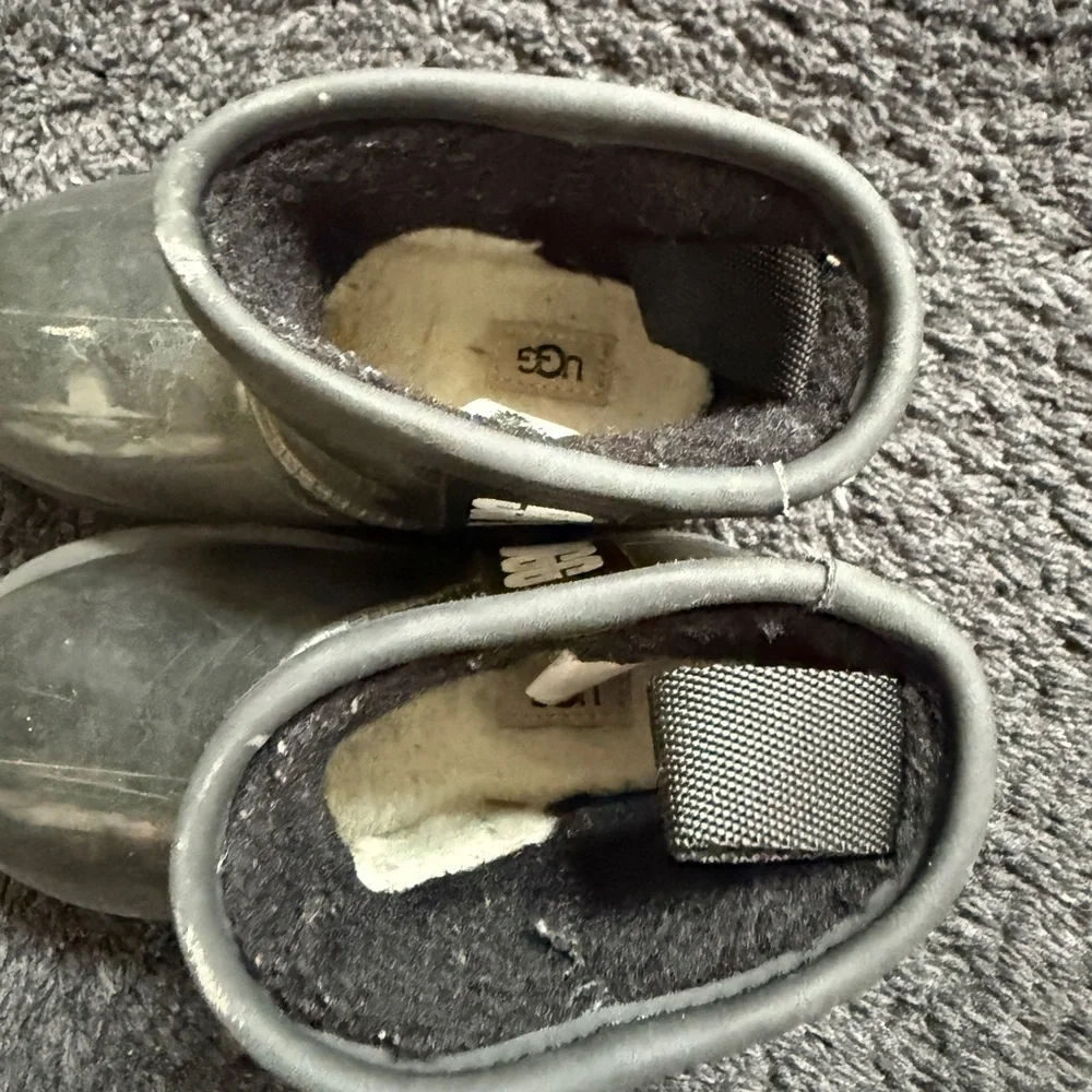 UGG Kids Boots Classic Clear Mini II Sz 10
